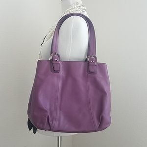 Purple Coach Purse